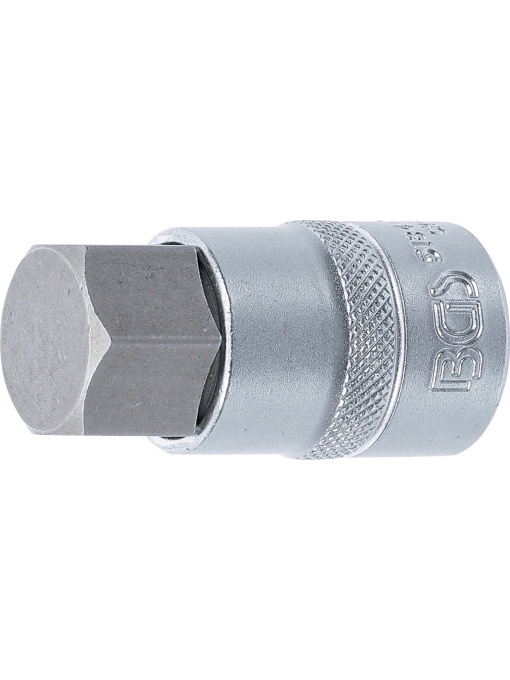 Bit Imbus 22 mm, lungime 55mm, antrenare cu tubulara 1/2", BGS 5184-H22