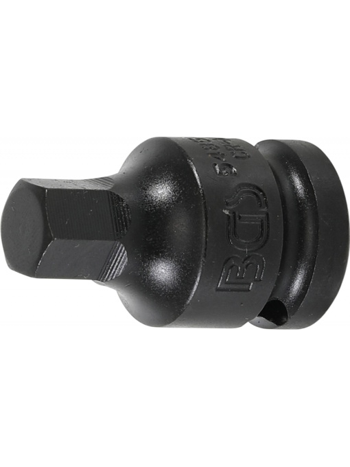 Bit Imbus de impact 12 mm, lungime 42mm, antrenare cu tubulara 1/2”, BGS 5485-12