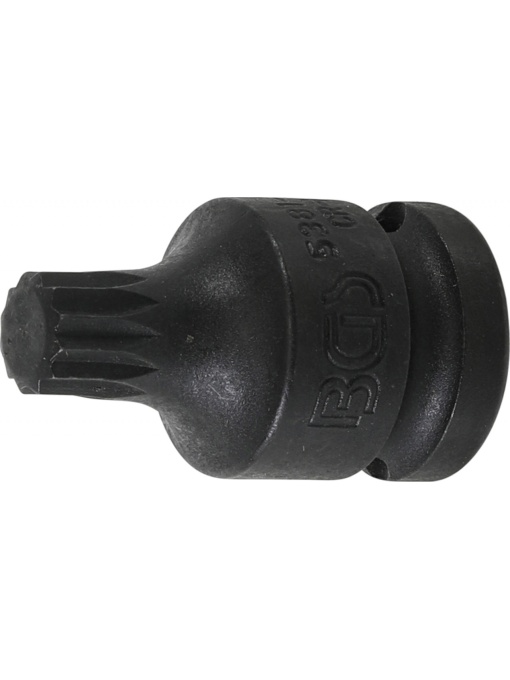Bit Spline (XZN) M12, lungime 40mm, antrenare 1/2", BGS 5381-M12