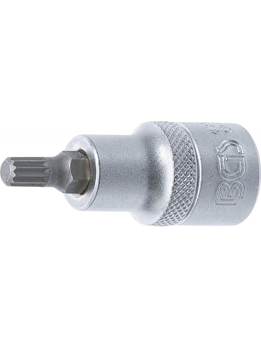 Bit Spline (XZN) M7, lungime 53mm, antrenare cu tubulara 1/2", BGS 4355