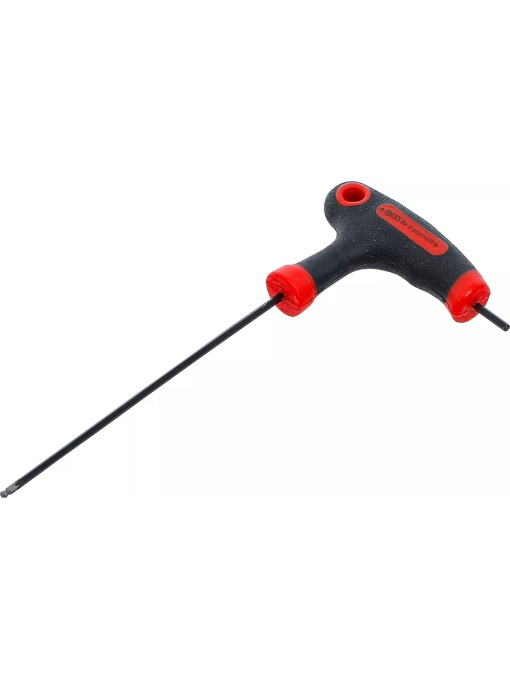 Cheie Imbus cu mâner T cu cap sferic 2 mm, BGS DIY 7882-2
