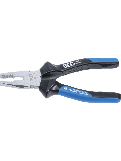Cleste combinat, cu faţete şi taiş, 180 mm, BGS 674
