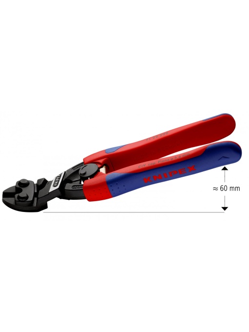 CoBolt® Taietor compact pentru bolturi, manşoane suple multicomponent, lungime 200 mm, Knipex 7122200