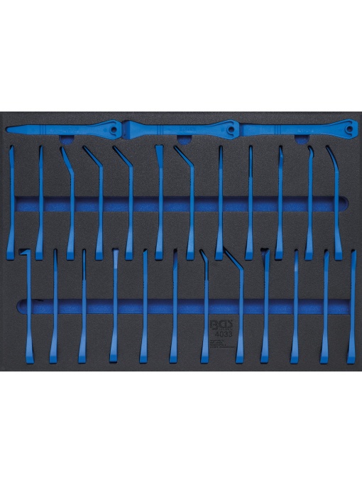 Echipare pentru dulap 3/3, pentru interioare auto,27 piese, BGS 4033