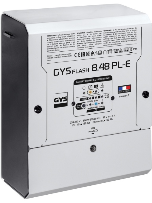 Incarcator de baterii 48 V GYSFLASH 8.48 PL-E, GYS 025950