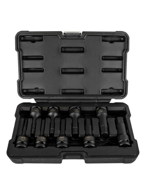 Set 8 imbusuri de impact hex. lungi de 1/2", JBM 52339