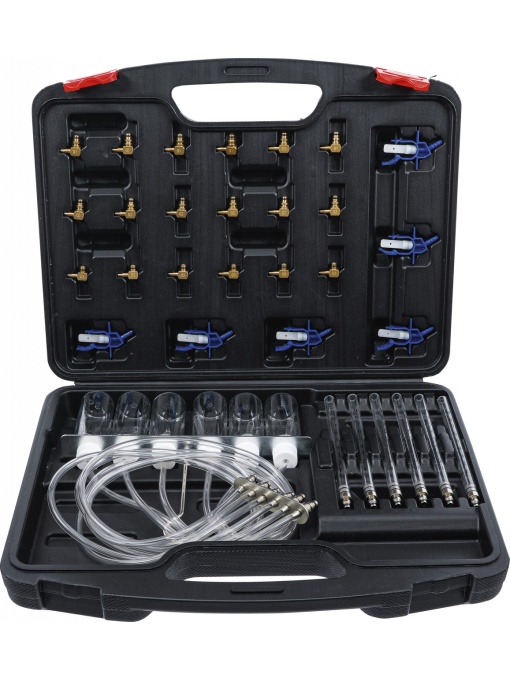 Tester pentru retur injectoare Common-Rail cu 24 adaptoare, BGS DIY 8106