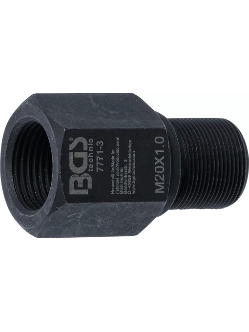 Adaptor pentru extractor de injectoare cu filet interior de M20x1.0mm, BGS 7771-3