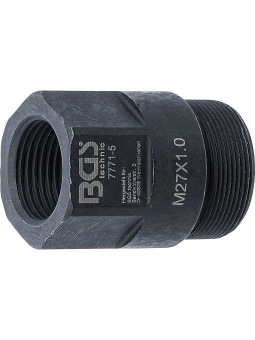 Adaptor pentru extractor de injectoare cu filet interior de M27x1.0mm, BGS 7771-5