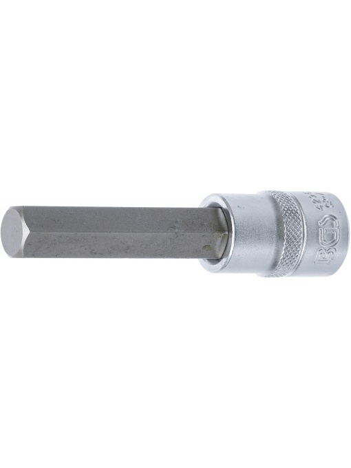 Bit Imbus 14 mm, lungime 100mm, antrenare cu tubulara 1/2", BGS 4296