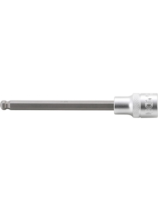 Bit Imbus 8 mm cu cap sferic, antrenare cu tubulara 1/2", BGS 4258-8