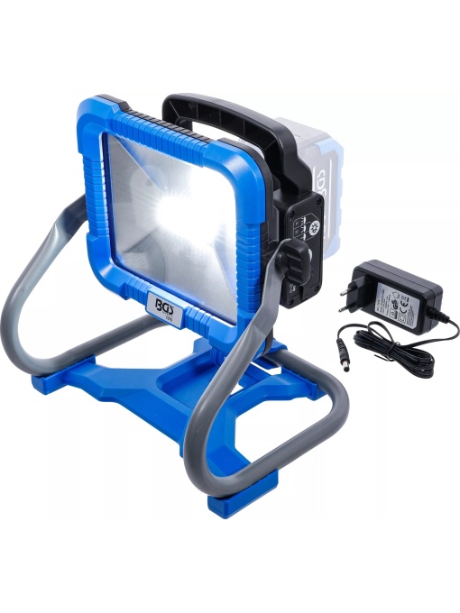 Lampă de lucru cu LED cu acumulator rabatabilă 18 V fără acumulator, BGS 7375