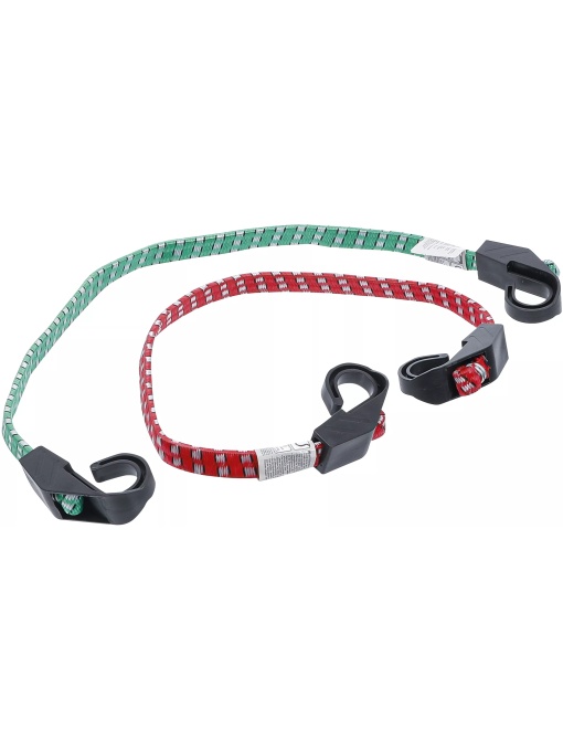 Set elastice pentru bagaje | 600 - 800 mm | 2 piese, BGS DIY 85502