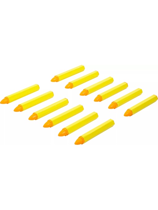 Set marker galben rezistent la apa pentru roti si piese metalice, 12 piese, BGS 8823
