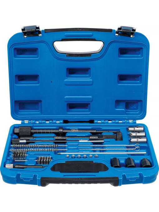 Set pentru rectificat scaune si lacas injectoare + extractor pentru saiba etansare injector, BGS 8723