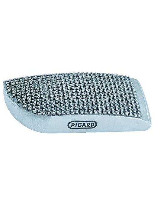 Steclu plat semirotund randalinat pentru lucrari de tinichigerie auto, greutate 1100 gr, Picard 2524050