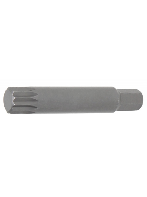 Bit cu dinţi multipli M14, Spline (XZN), lungime 75mm, antrenare 3/8", BGS 4864