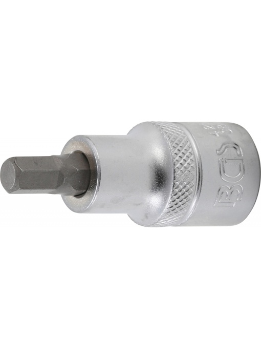 Bit Imbus 7 mm, lungime 53mm, antrenare cu tubulara 1/2", BGS 4253