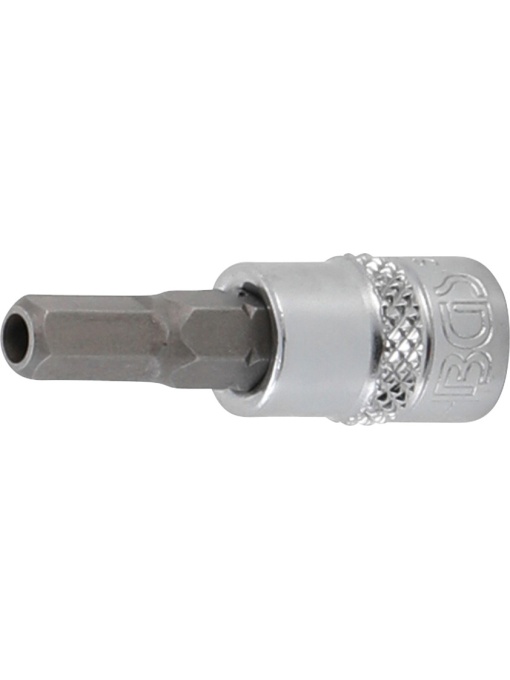 Bit Inbus 5 mm cu gaura pe tubulara 1/4" (6,3 mm), BGS 5156-5