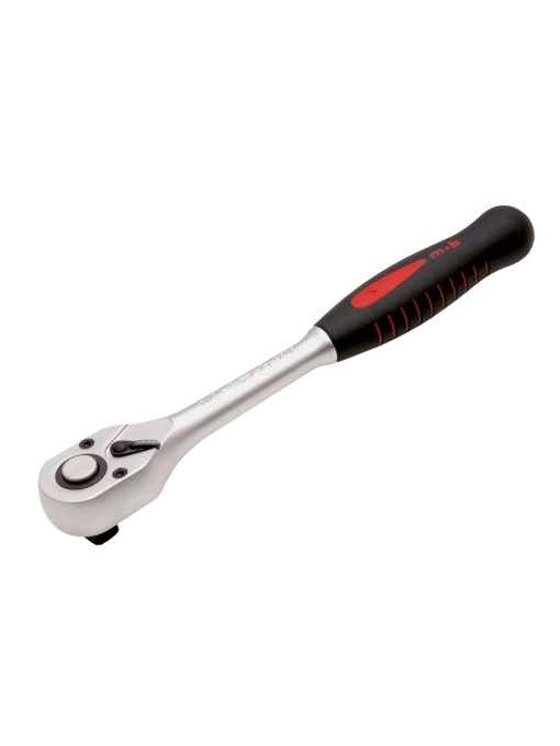 Clicket reversibil pentru montaj greu, antrenare 1/2", 72 dinti, Mob&Ius 9202720101