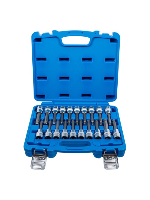 Set biţi cu cap sferic Inbus, Torx şi XZN, 20 piese, BGS 5170