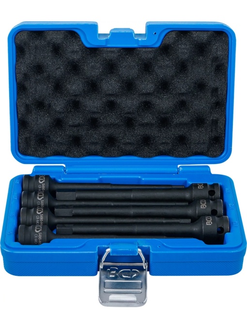 Set biti Imbus de impact extra lungi 5 - 14 mm, antrenare 1/2", lungime 150 mm, B-5490
