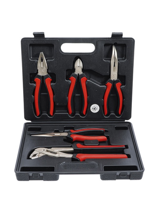 Set clesti si patenti combinati cu manere izolate, 5piese, BGS DIY 330