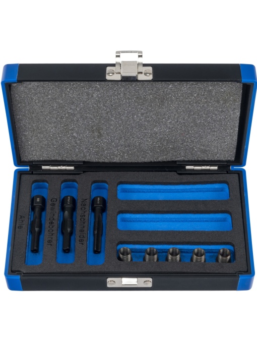 Set de reparare filete pentru bujii incandescente M8x1.0, 8 piese, Condor 5670