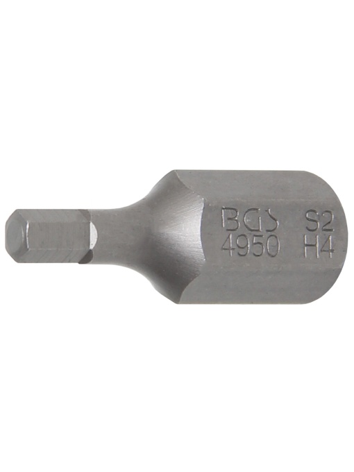 Bit Imbus 4 mm, lungime 30mm, antrenare 3/8", BGS 4950