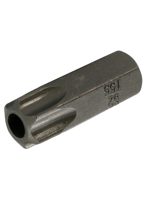 Bit Torx T55 cu gaura de securizare, lungime 30mm, antrenare 10mm(3/8"), BGS 4655
