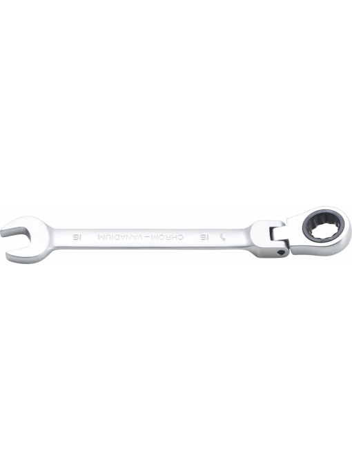 Cheie combinata cu clichet 16 mm articulata, BGS 6716