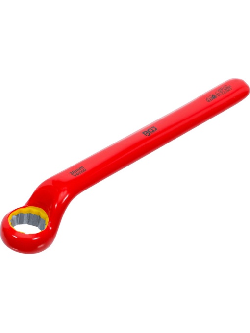 Cheie inelara 30 mm cu un capat cotit adanc, izolatie VDE 1000V, BGS 72030