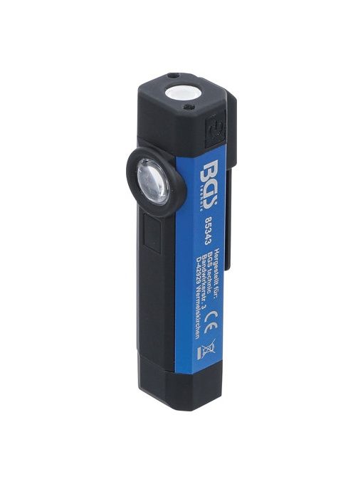 Lampa UV pentru detectarea neetanşeitaţilor la utilizarea aditivilor fluorescenţi, UV LED 2,5 W, BGS 85343