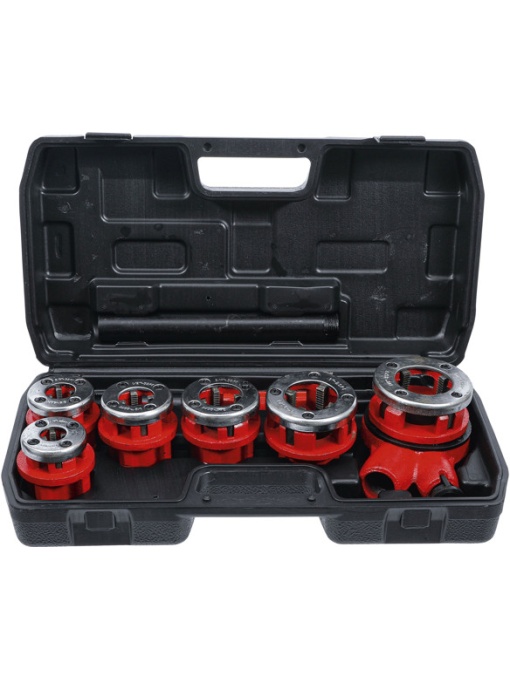 Set clupe de taiere filete pentru teava 1/4" - 1.1/4", 8 piese, BGS DIY 1891