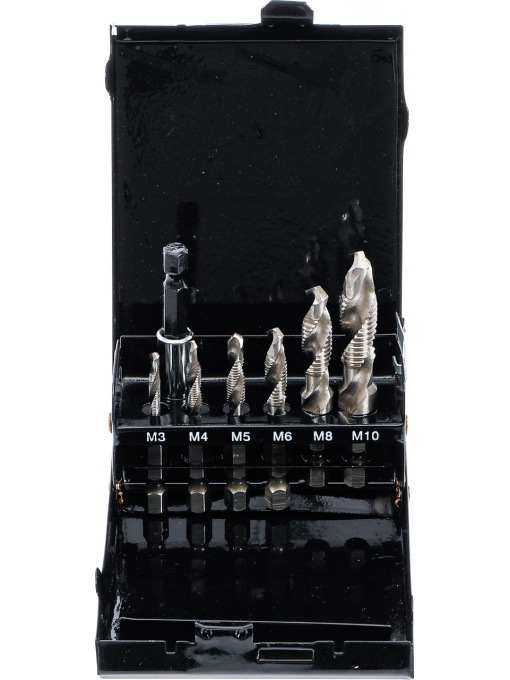 Set tarozi cu cap taietor, material HSS-G, 7 piese, BGS 1926