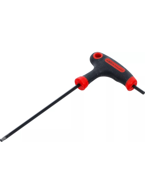 Şurubelniţa cu mâner T şi lama laterala | Inbus / Inbus cu cap sferic 3 mm, BGS DIY 7882-3