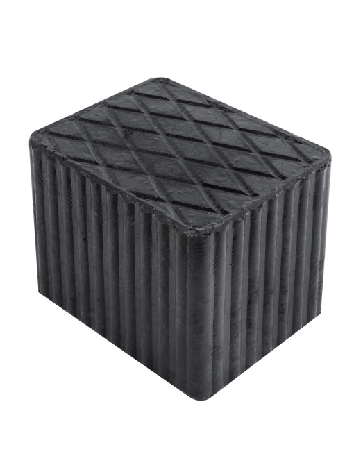 Tampon din cauciuc pentru platforme elevatoare, dimensiuni 160x120x120 mm, JBM 54354