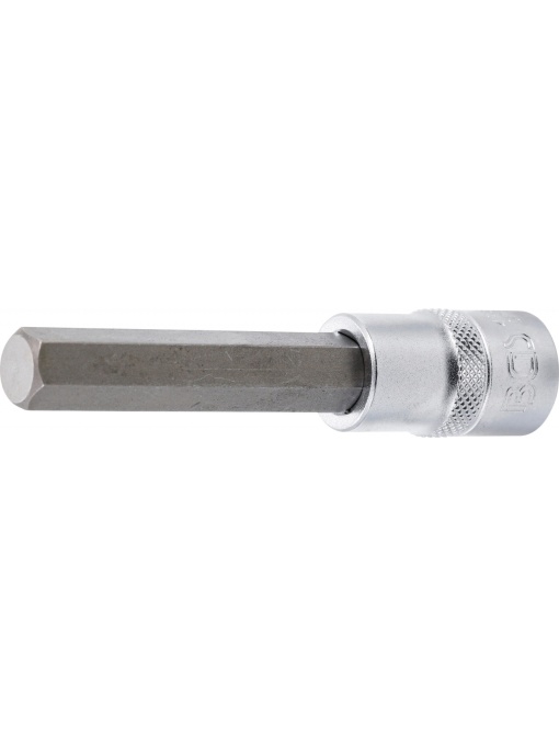 Bit Imbus 12 mm, lungime 100mm, antrenare cu tubulara 1/2", BGS 4265