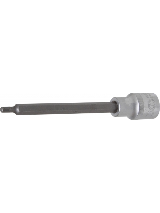 Bit Spline (XZN) M5, lungime 140mm, antrenare cu tubulara 1/2", BGS 4330
