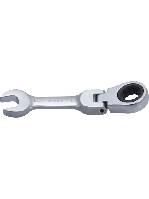 Cheie combinata cu clichet scurta, articulata, 11 mm, BGS 6911