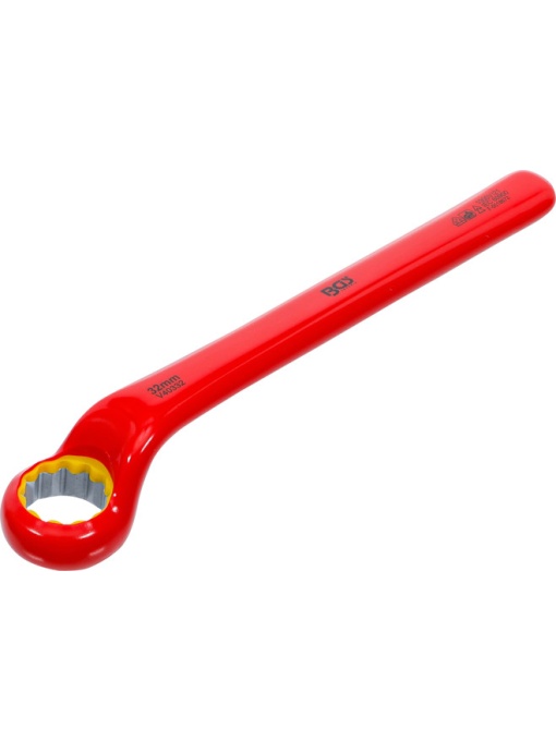 Cheie inelara 32 mm cu un capat cotit adanc, izolatie VDE 1000V, BGS 72032