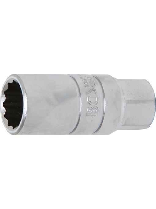 Cheie pentru bujii,actionare 3/8", 18 mm,retinere pe cauciuc, BGS 2387