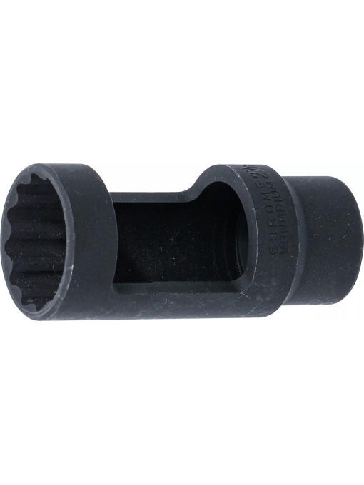Cheie tubulara decupata pentru sonda Lambda, 27 x 78 mm, 12 colturi, antrenare 12,5mm(1/2"), BGS 1140-27