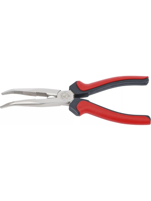 Cleste spit cu varf usor indoit cu manere izolate, 200 mm, BGS DIY 338