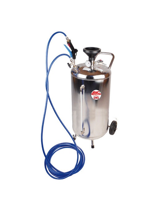 Dispersor de spuma activa pentru spalatorie auto, rezervor Inox, capacitate 100litri, supapa de siguranta 8bari, greutate 30.5Kg, Apac 1940.100