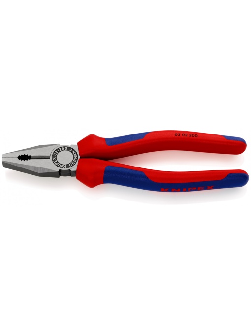 Patent combinat, manşoane multicomponent, lungime 200 mm, Knipex 0302200