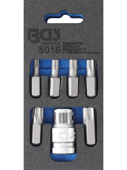 Set biti torx , 7 piese, BGS 5016