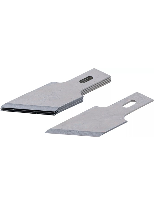 Set lame pentru cutter de razuit BGS 364 | 0.6 x 16 mm x 53° | 5 pcs., BGS 364-16x53