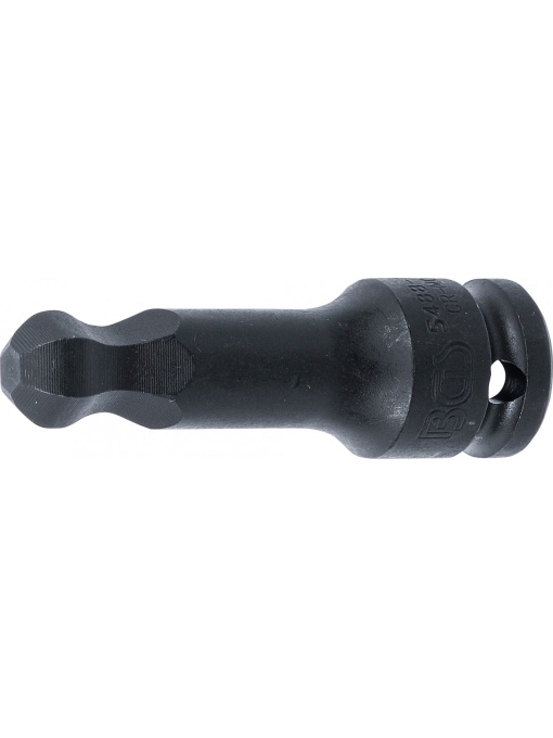 Bit de impact Inbus cu cap sferic 14 mm, lungime 75 mm, antrenare 1/2", BGS 5488-14