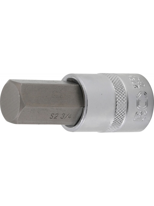 Bit Inbus 3/4'', antrenare 12,5 mm (1/2), BGS 2754